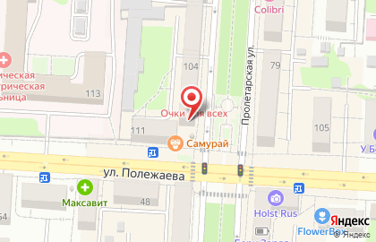 Пекарня Печка на Пролетарской улице на карте