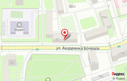 Компания 3bo на улице Академика Бочвара на карте