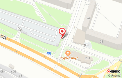 Продуктовый магазин в Рязани на карте