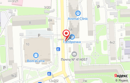 Астра-Флора на карте