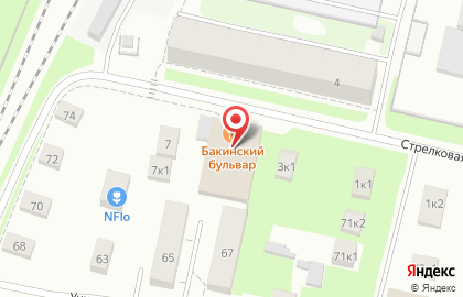 Кафе-ресторан Встреча на Стрелковой улице на карте
