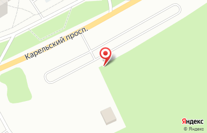 Автостоянка в Петрозаводске на карте