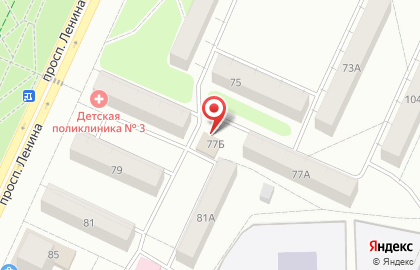Продуктовый магазин в Уфе на карте