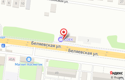 Шиномонтажная мастерская Эталон в Ленинском районе на карте