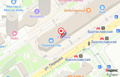 Магазин детской одежды Карамелли в Москве на карте