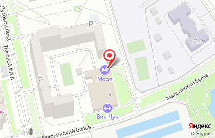 Гостиница Moon на карте