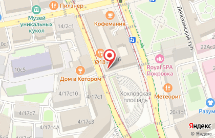 Даблби на улице Покровка на карте