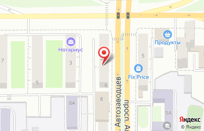 Служба экспресс-доставки Сдэк на проспекте Автозаводцев на карте