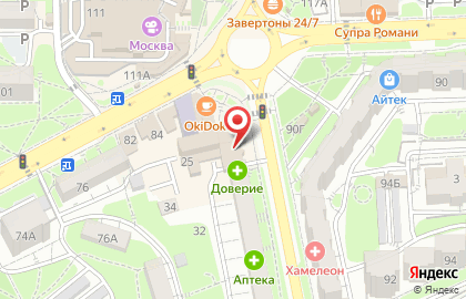 Magic Lines на карте