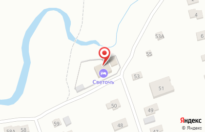 Гостиница Svetoch на карте