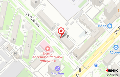 Новые технологии в Центральном районе на карте
