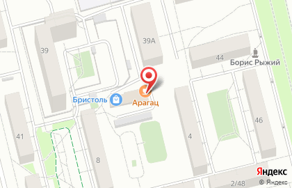 Кафе от ЗАКАТА до РАССВЕТА в Чкаловском районе на карте