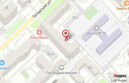 Точки распространения журнала SHOP & GO на Татарской улице на карте