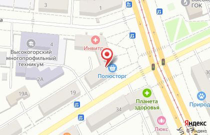 Клиника Доктор в Екатеринбурге на карте