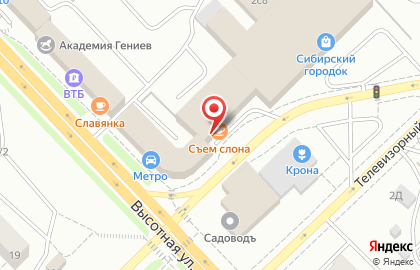 Универсальное ателье Шик в Октябрьском районе на карте
