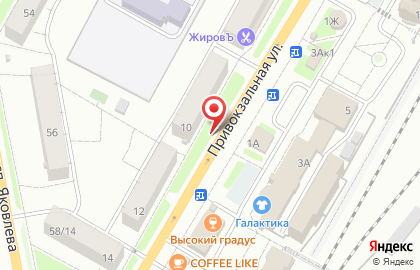 7 марта на Привокзальной улице на карте