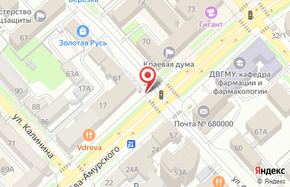Киоск по продаже хлебобулочных изделий в Центральном районе на карте