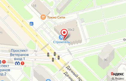 Веста на Дачном проспекте на карте