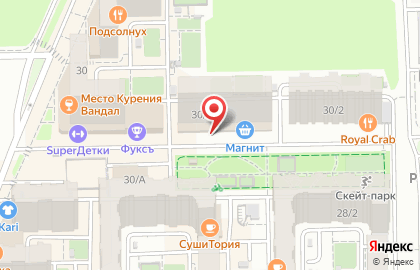 Магазин профессиональной косметики PROFFLINE на Восточно-Кругликовской улице на карте