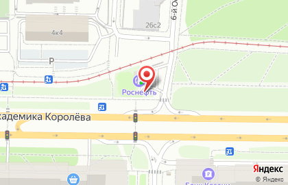 Автомиля на карте