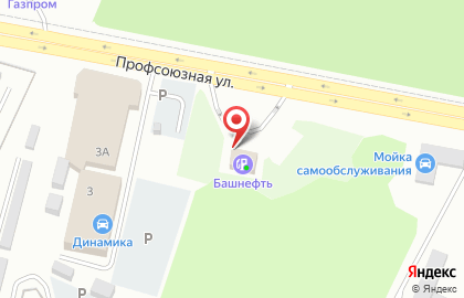 Башнефть в Уфе на карте