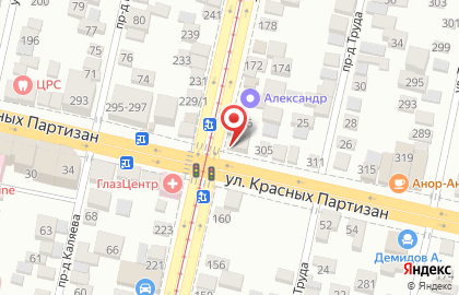 Компания по перетяжке мебели Мебель deCore на улице Красных Партизан на карте