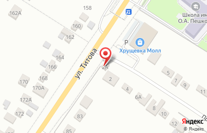Придорожный на Пролетарской улице на карте