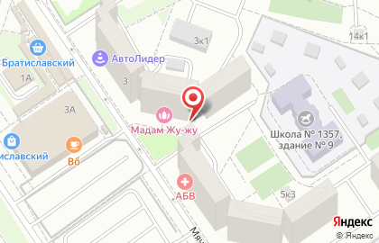 ЗооДруг на улице Мячковский на карте