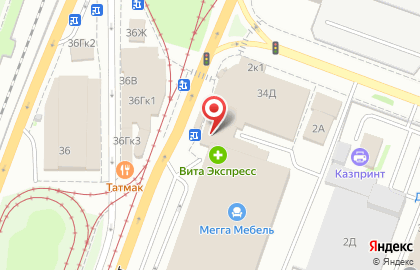 Продуктовый магазин Тал в Советском районе на карте