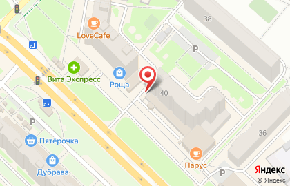 Магазин овощей и фруктов на Советской улице на карте