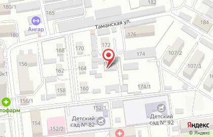 Клининговая компания Мануфактура КРД на Таманской улице на карте