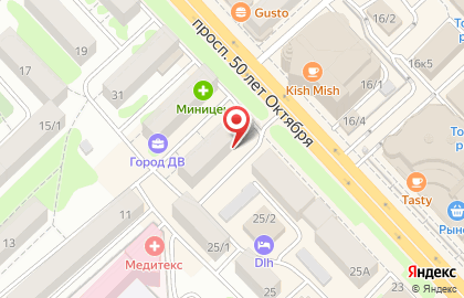 Компания Контраст в Петропавловске-Камчатском на карте
