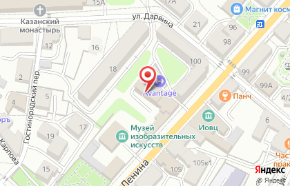 Служба новогодних подарков на улице Ленина на карте