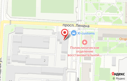 Автосервис Вилгуд на проспекте Ленина в Балашихе на карте