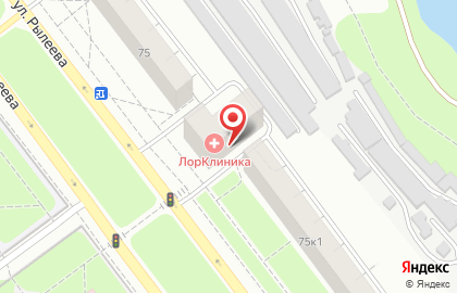 Торгово-производственная фирма на улице Рылеева на карте