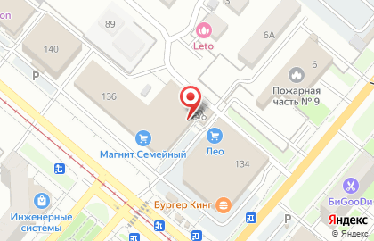 Гипермаркет Магнит в Оренбурге на карте
