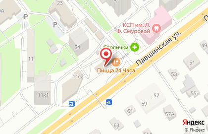 Продуктовый магазин Рента на карте