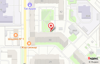 Киоск по продаже питьевой воды Ключ здоровья в Ново-Савиновском районе на карте