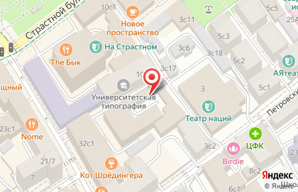 Представительство в г. Москве Нурбанк на карте