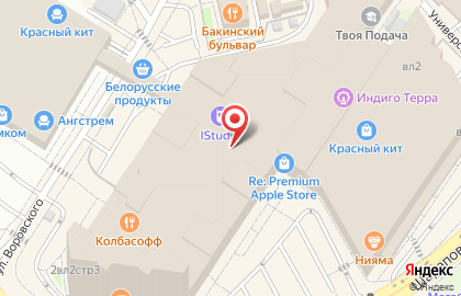 МакКиоск в Шараповском проезде на карте