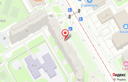Магазин товаров для курения на проспекте Авиаконструкторов на карте