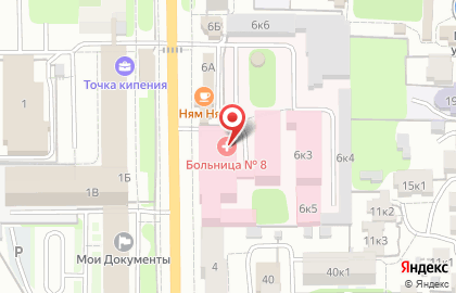 Федотики на улице Каширина на карте