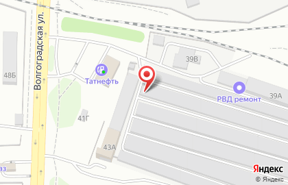 Автосервис АМС на Волгоградской улице на карте