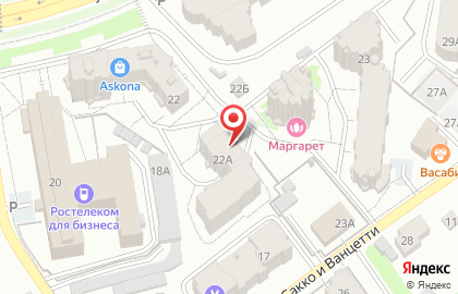 Салон Тайский массаж на улице Мира на карте