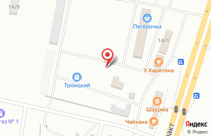 Кафе-бар Фортуна на Омской улице на карте