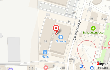 Магазин детской одежды Киндер в Красноармейском районе на карте