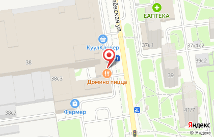 Ригла в Орехово (ул Бирюлевская д 38) на карте