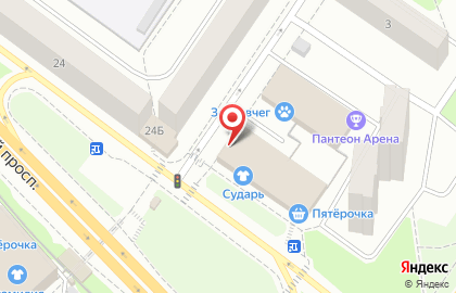 Букмекерская контора БалтБет на Олимпийском проспекте в Мытищах на карте