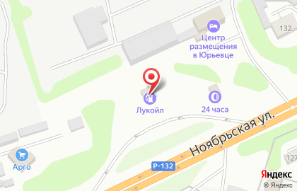 АЗС во Владимире на карте