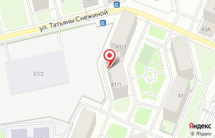 Салон-парикмахерская Милена в Октябрьском районе на карте